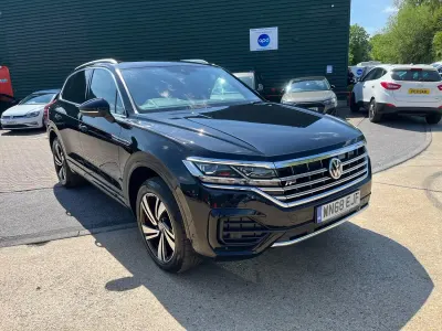Used VW Touareg R-line 286 HP (210 kW) 2018 Black SUV
