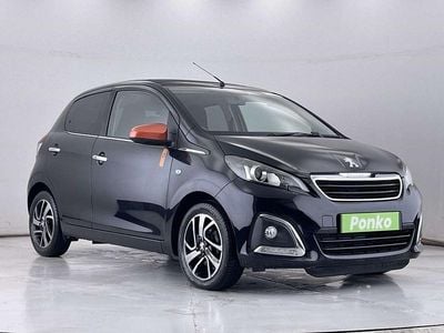 Black Used 2016 Peugeot 108 Roland Garros Hatchback | £5,980 (A bit pricey)