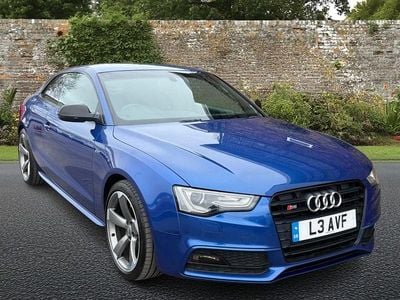 Used Audi S5 Black Edition 333 HP (244 kW) 2014 Blue Coupe