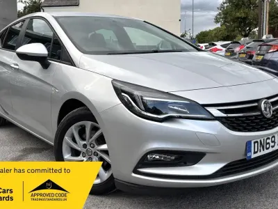 Used Vauxhall Astra S 108 HP (79 kW) 2019 Silver Hatchback