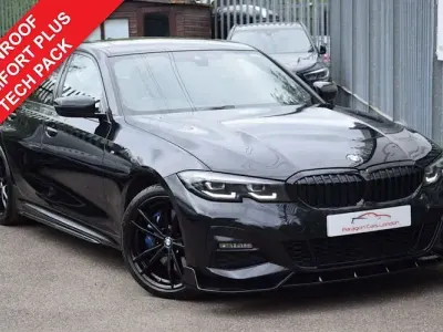 Used BMW 320 M Sport 190 HP (139 kW) 2021 Black Sedan