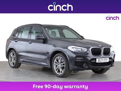 Grey Used 2021 BMW X3 M Sport SUV | £21,749 (Fair price)