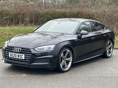 Used Audi A5 Sportback Black Edition 245 HP (180 kW) 2020 Black Hatchback
