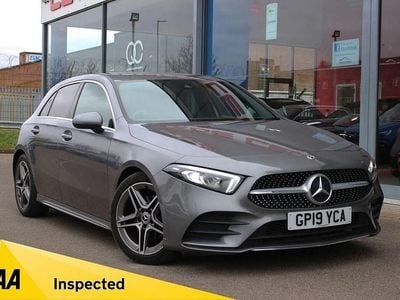 Grey Used 2019 Mercedes A200 AMG line Hatchback | £17,995 (Fair price)