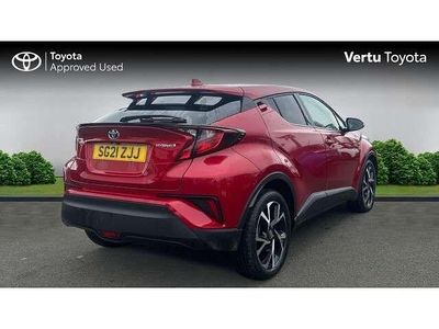 Used Toyota C-HR Design 122 HP (89 kW) 2021 Red SUV
