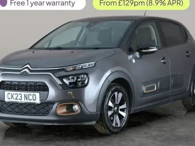 Used Citroën C3 PureTech 83 HP (61 kW) 2023 Grey Hatchback