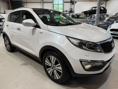 Begagnad Kia Sportage 134 HK (98 kW) 2015 Vit SUV