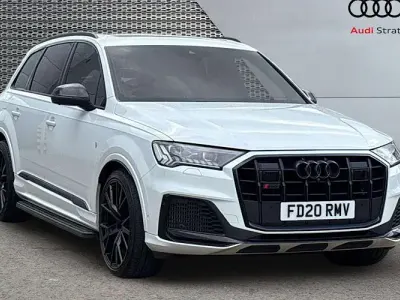 Used Audi SQ7 Design 435 HP (319 kW) 2020 White SUV