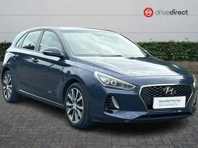 Used Hyundai i30 SE 140 HP (102 kW) 2017 Blue Hatchback