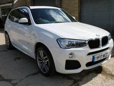 Used BMW X3 M Sport 190 HP (139 kW) 2017 White SUV