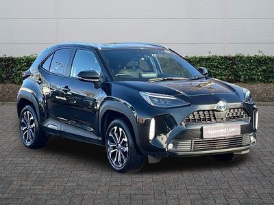 Black Used 2022 Toyota Yaris Hybrid Design Hatchback | £19,095 (A bit pricey)