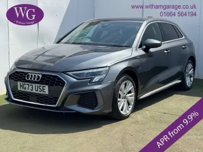 Used Audi A3 Sportback S-Line 204 HP (150 kW) 2024 Grey Hatchback