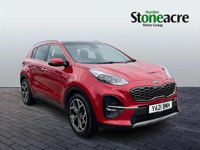 Used Kia Sportage GT-Line S 174 HP (127 kW) 2021 Red SUV