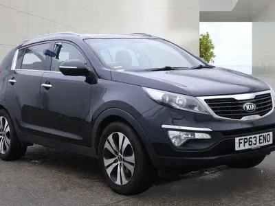 Used Kia Sportage 114 HP (83 kW) 2013 Black SUV