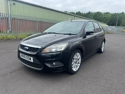 Used Ford Focus Zetec 2010 Black Hatchback