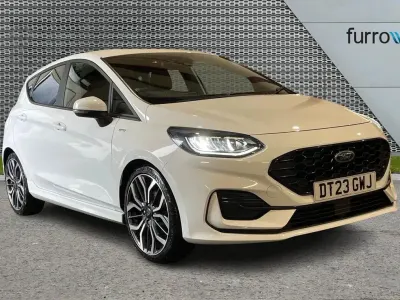 Used Ford Fiesta ST-Line X 123 HP (90 kW) 2023 White Hatchback