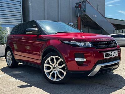Red Used 2012 Land Rover Range Rover evoque Dynamic SUV | £9,700 (Fair price)
