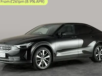 Used Polestar 2 Standard Range Single Motor 169 kW (231 HP) 2022 Black Hatchback