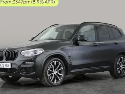 Used BMW X3 M Sport 190 HP (139 kW) 2020 Black SUV