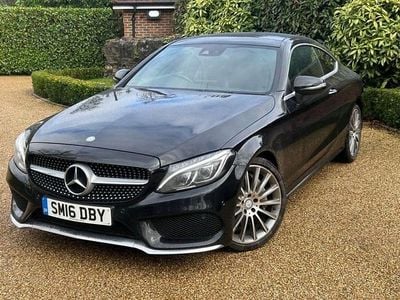 Used Mercedes C250 AMG Line Premium 204 HP (150 kW) 2016 Black Coupe