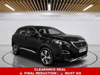 Used Peugeot 3008 GT-line 129 HP (94 kW) 2019 Black SUV