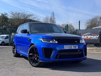 Used Land Rover Range Rover Sport SVR 575 HP (422 kW) 2020 Blue SUV