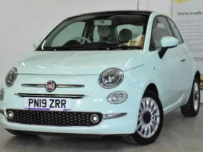 Używany Fiat 500 Lounge 69 KM (50 kW) 2019 Zielony Hatchback
