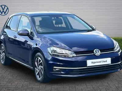 Used VW Golf VII Match 150 HP (110 kW) 2019 Blue Hatchback