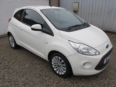 Used Ford Ka Zetec 2012 White Hatchback