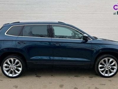 Used Skoda Karoq SE L 150 HP (110 kW) 2020 Blue SUV