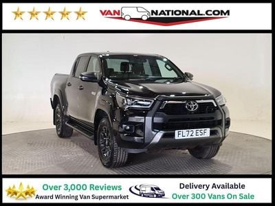 Used Toyota HiLux 204 HP (150 kW) 2022 Black Pickup