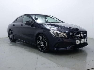 Used Mercedes CLA180 AMG line 2018 Blue Sedan