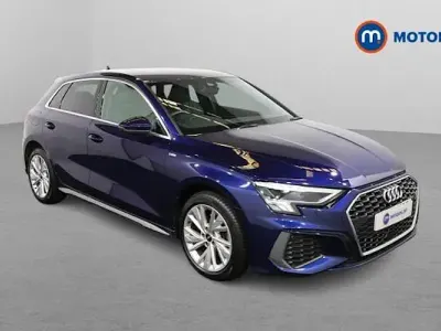 Used Audi A3 Sportback e-tron S-Line 204 HP (150 kW) 2023 Blue Hatchback