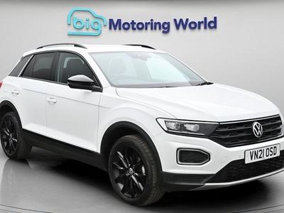 Used VW T-Roc Black Edition 150 HP (110 kW) 2021 White SUV