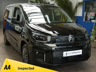 Używany Citroën e-Berlingo 100 kW (136 KM) 2025 Czarny Minivan