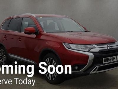 Used Mitsubishi Outlander 150 HP (110 kW) 2020 Red SUV