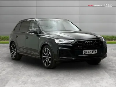 Used Audi Q7 Black Edition 334 HP (245 kW) 2022 Black SUV