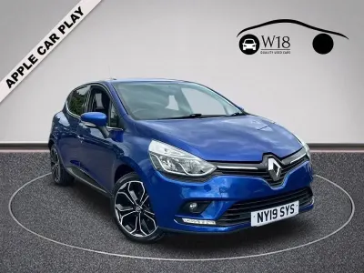 Used Renault Clio IV Iconic 75 HP (55 kW) 2019 Blue Hatchback