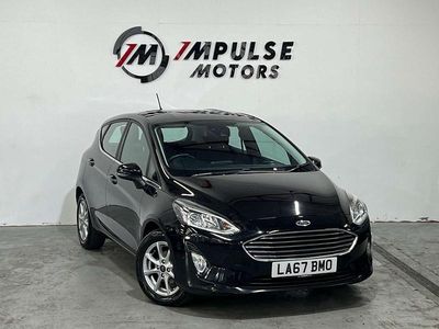 Used Ford Fiesta Zetec 100 HP (73 kW) 2018 Black Hatchback