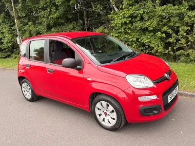 Used Fiat Panda Pop 69 HP (50 kW) 2015 Red Hatchback