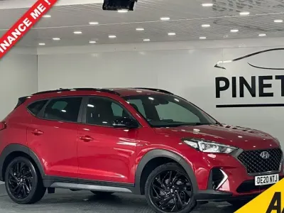 Used Hyundai Tucson N Line 136 HP (100 kW) 2020 Red SUV