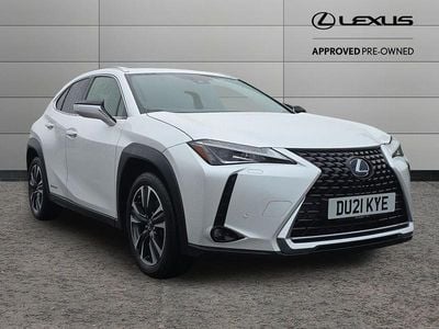 White Used 2021 Lexus UX E-FOUR SUV | £19,995 (Super price)