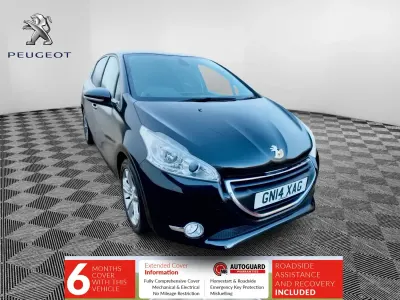 Second-hand Peugeot 208 Allure 82 CP (60 kW) 2014 Negru Hatchback