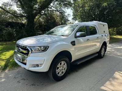 Used Ford Ranger XLT 160 HP (117 kW) 2018 White Pickup
