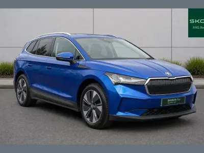 Used Skoda Enyaq iV 210 kW (286 HP) 2024 Race blue metallic SUV
