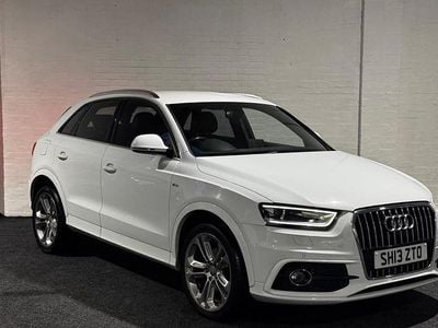 White Used 2013 Audi Q3 S-Line SUV | £5,249 (Fair price)