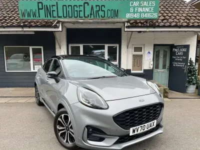 Używany Ford Puma ST-Line 125 KM (91 kW) 2020 Srebrny SUV