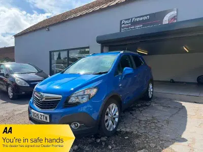 Used Vauxhall Mokka S 115 HP (84 kW) 2015 Blue SUV