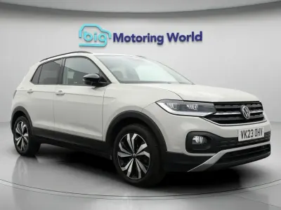 Used VW T-Cross Black Edition 110 HP (80 kW) 2023 Grey SUV