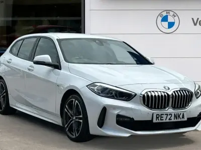 Used BMW 118 M Sport 136 HP (100 kW) 2022 White Hatchback